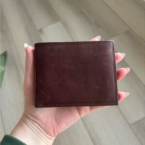 Men's Brown Leather Wallet